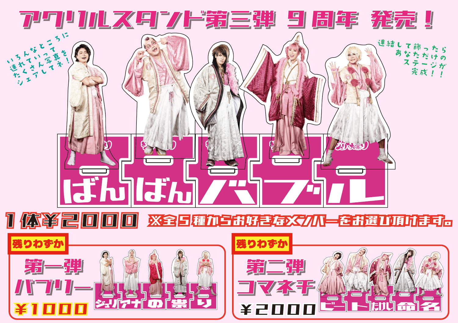 未使用 黒地ピンク模様ファイル　ジュリアなの祟り　エナツ　チェキ　エナツの祟り tatari shop/ジュリアナの祟り(a.k.a.エナツの祟り)